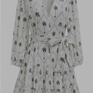 ZARA belted dress